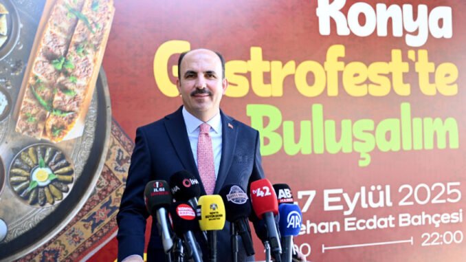 Konya GastroFest 4-7 Eylül’de Başlıyor - YelkenHaber